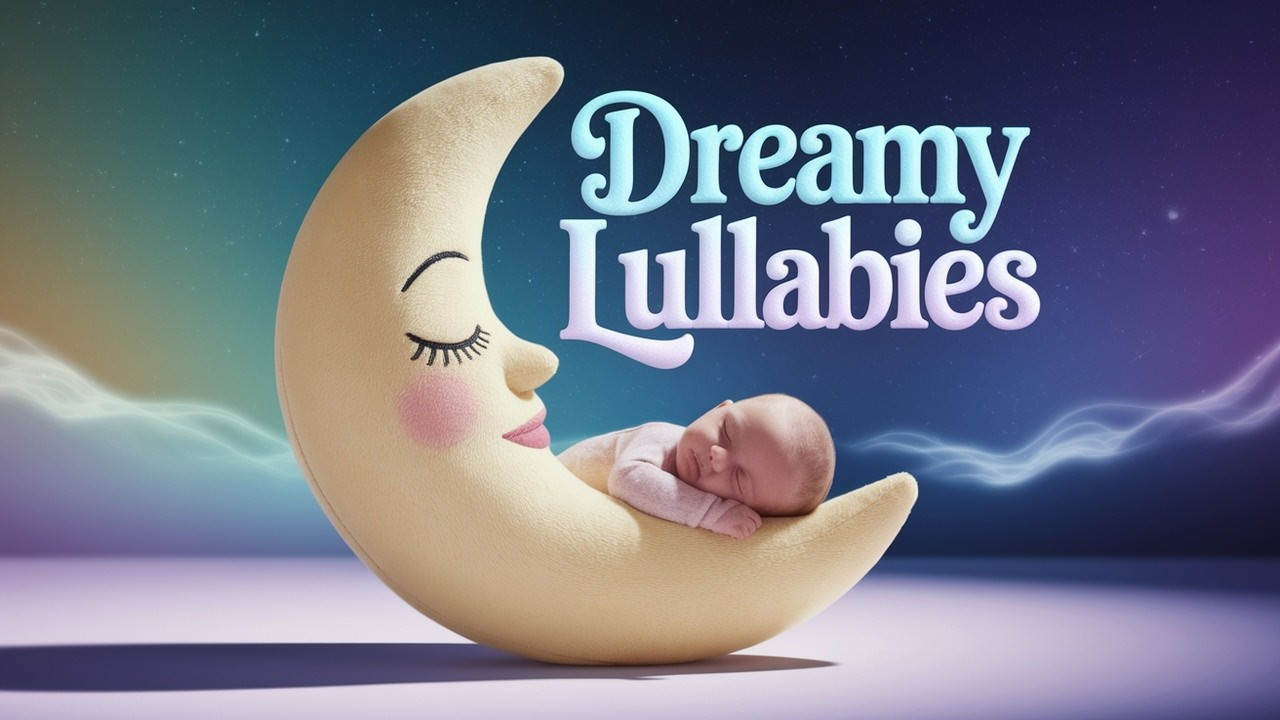 Dreamy Lullabies Soothing Baby Sleep Music with Calming Water Sounds ❤️🎵🌜💤 Baby Sleep Bliss ❤️