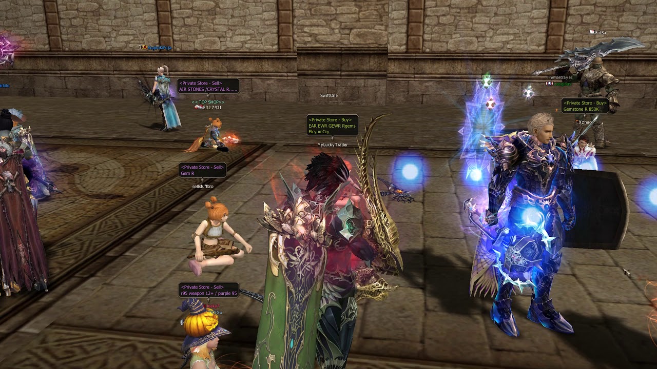 Lineage II | Giran Castle Town Tour