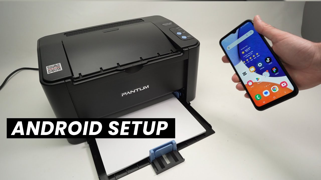 Настройте принтеры Pantum P2500W и P2502W с помощью телефона Android