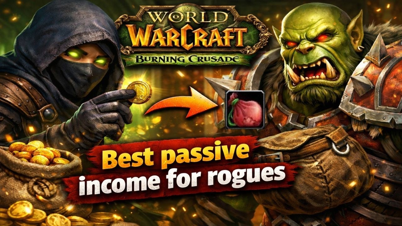 Rogues have the best passive gold income in the Burning Crusade | Pickpocket & 152 strong junkboxes