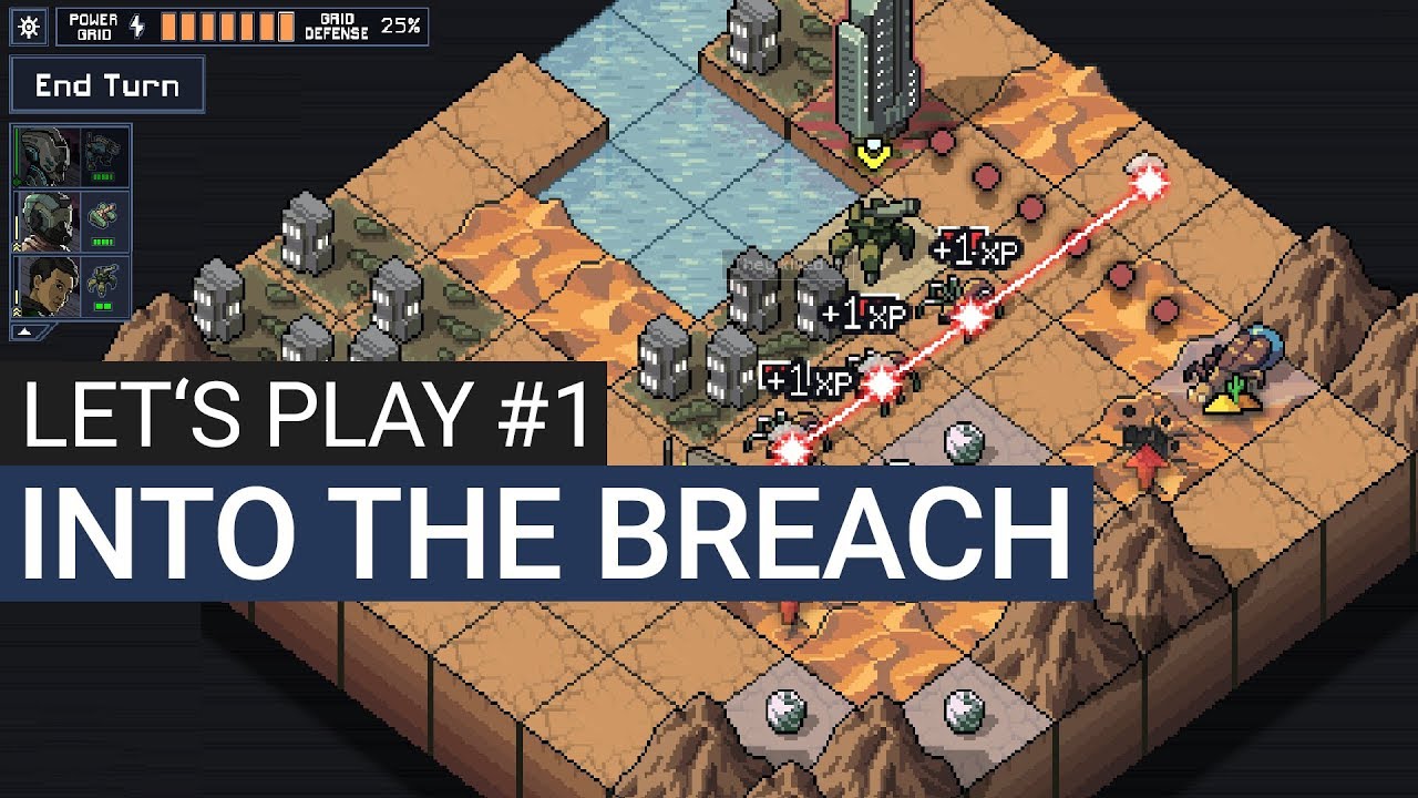 Into the Breach Gameplay German #1 (Hard) - Let's Play Into the Breach Deutsch