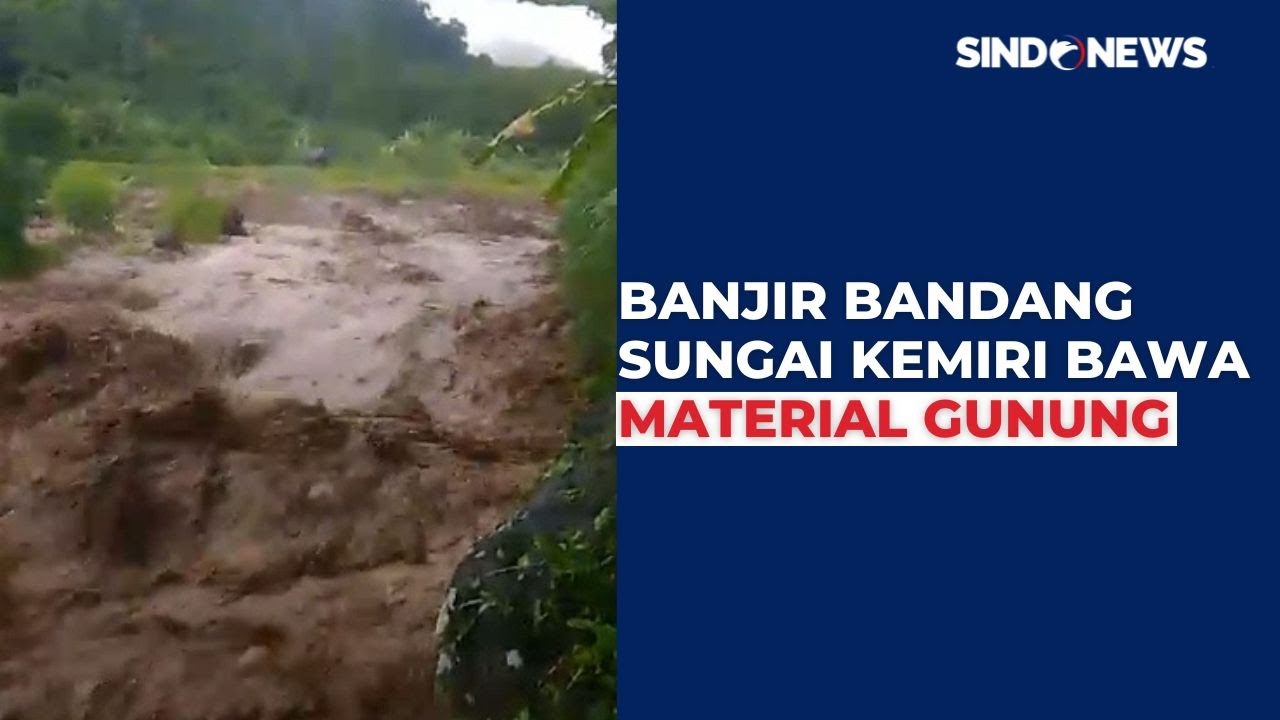 Detik-Detik Banjir Bandang di Jember Terekam Kamera Warga