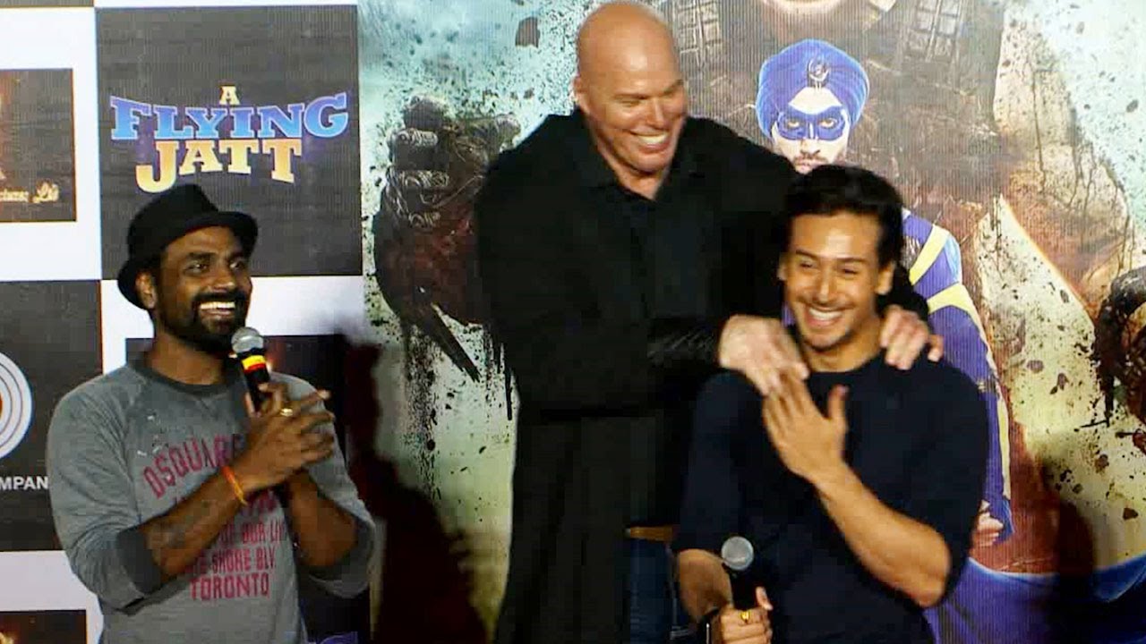 Tiger Shroff gets OVERPOWERED by Nathan Jones | A flying Jatt Trailer Launch