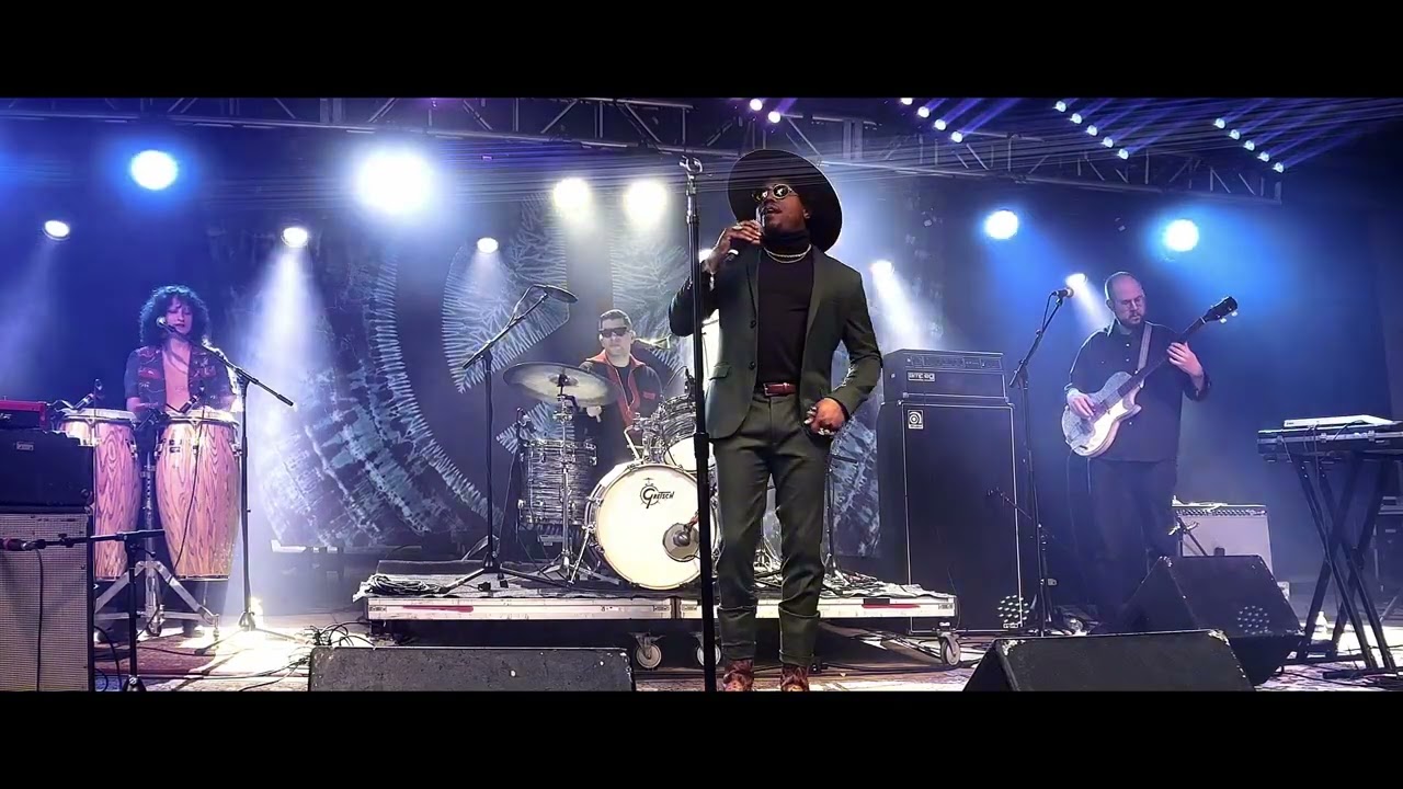 Durand Jones &  The Indications, LIVE 4K SET, Suwannee Rising, Live Oak, FL, 4-8-22