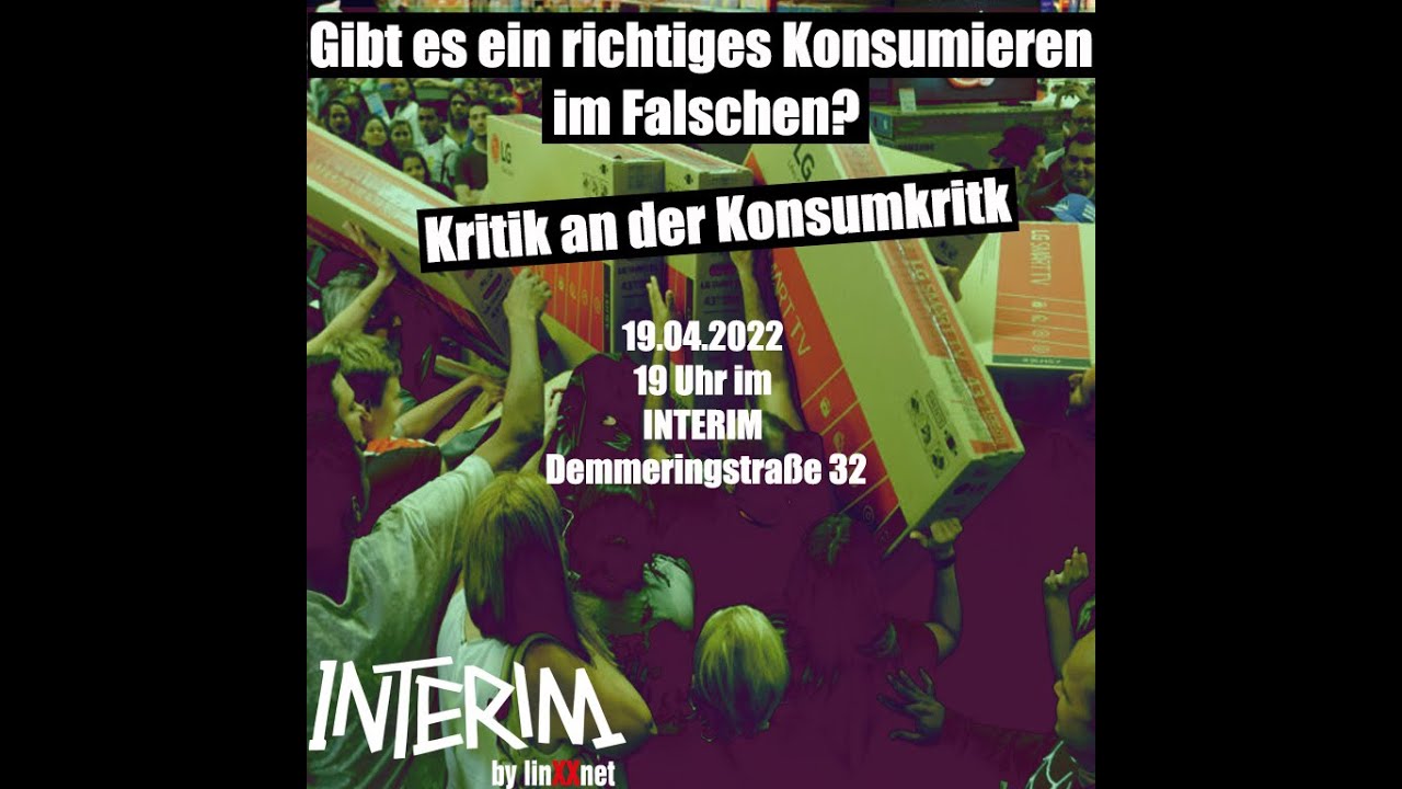 Gibt es ein richtiges Konsumieren im Falschen? Kritik an der Konsumkritik