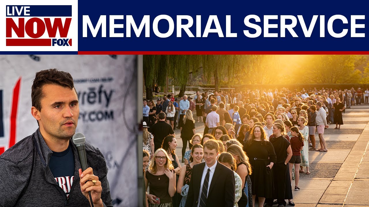 Charlie Kirk death: RFK Jr., Speaker Mike Johnson, Karoline Leavitt speak at D.C. memorial service
