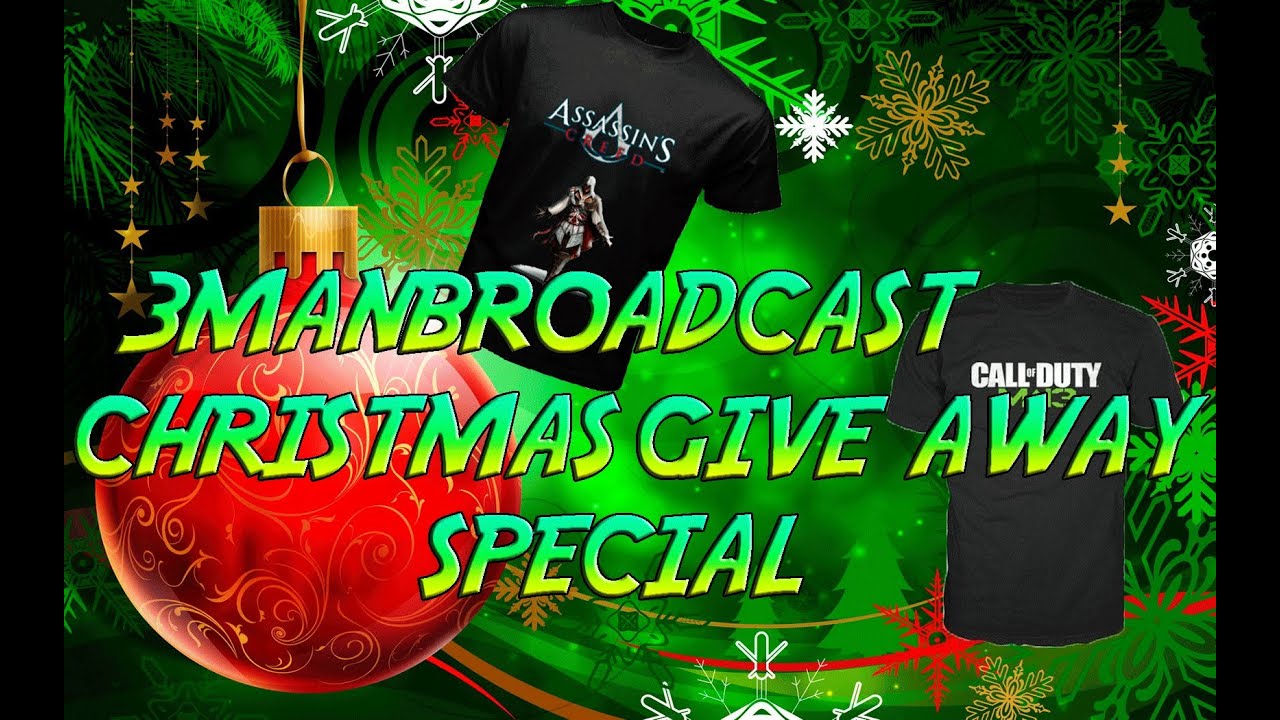 3ManBroadcast - Christmas Give away Holiday Special