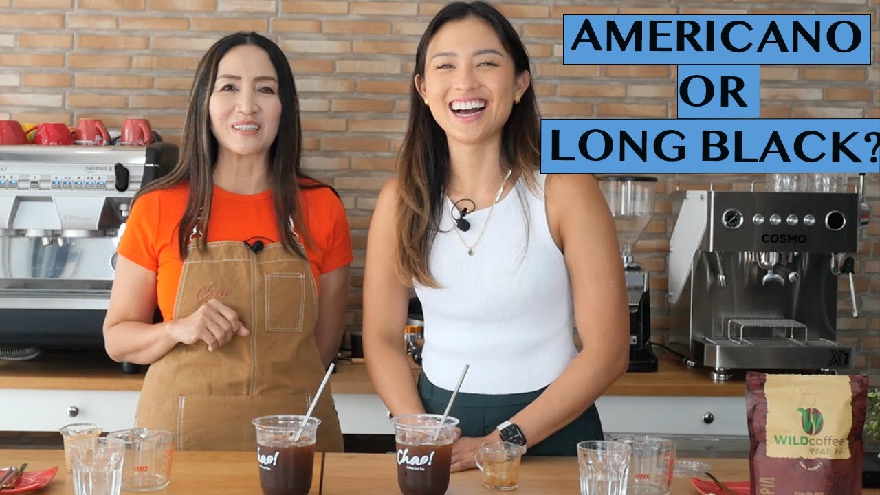 TASTE TESTING AMERICANO VS LONG BLACK -  HOT & ICED
