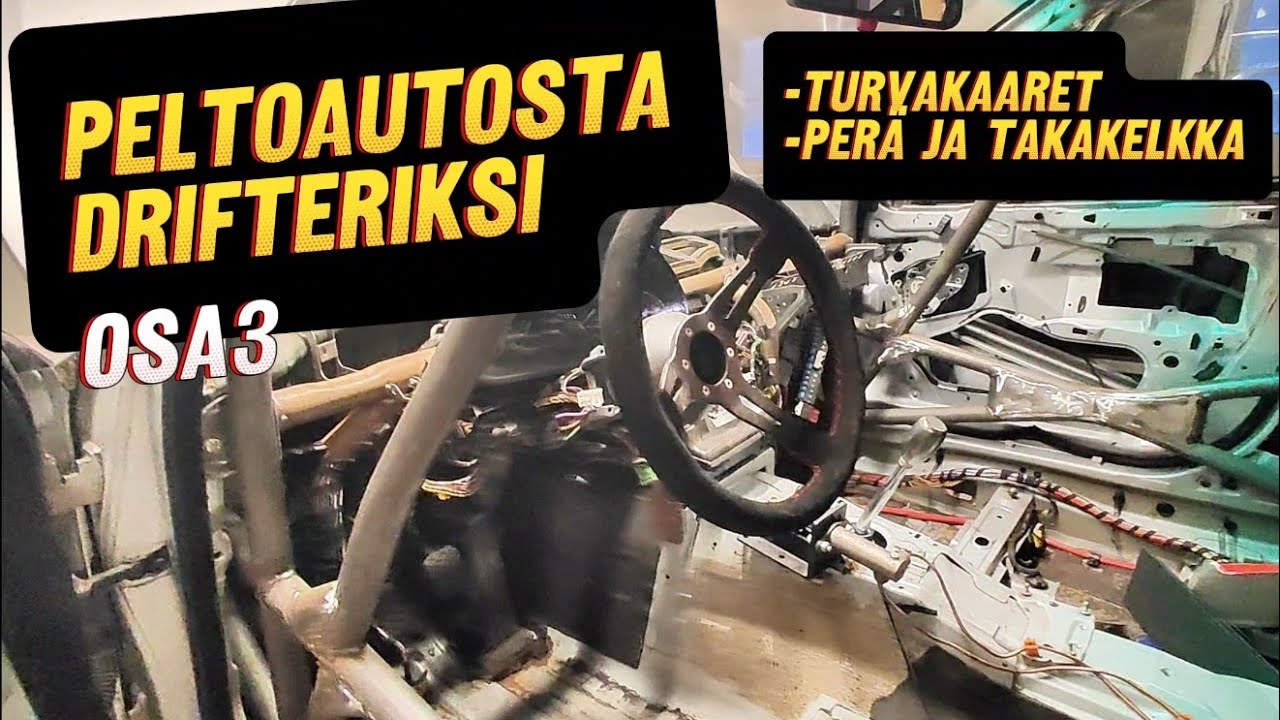 Rakennetaan bmw e46 höntsädrifteriä