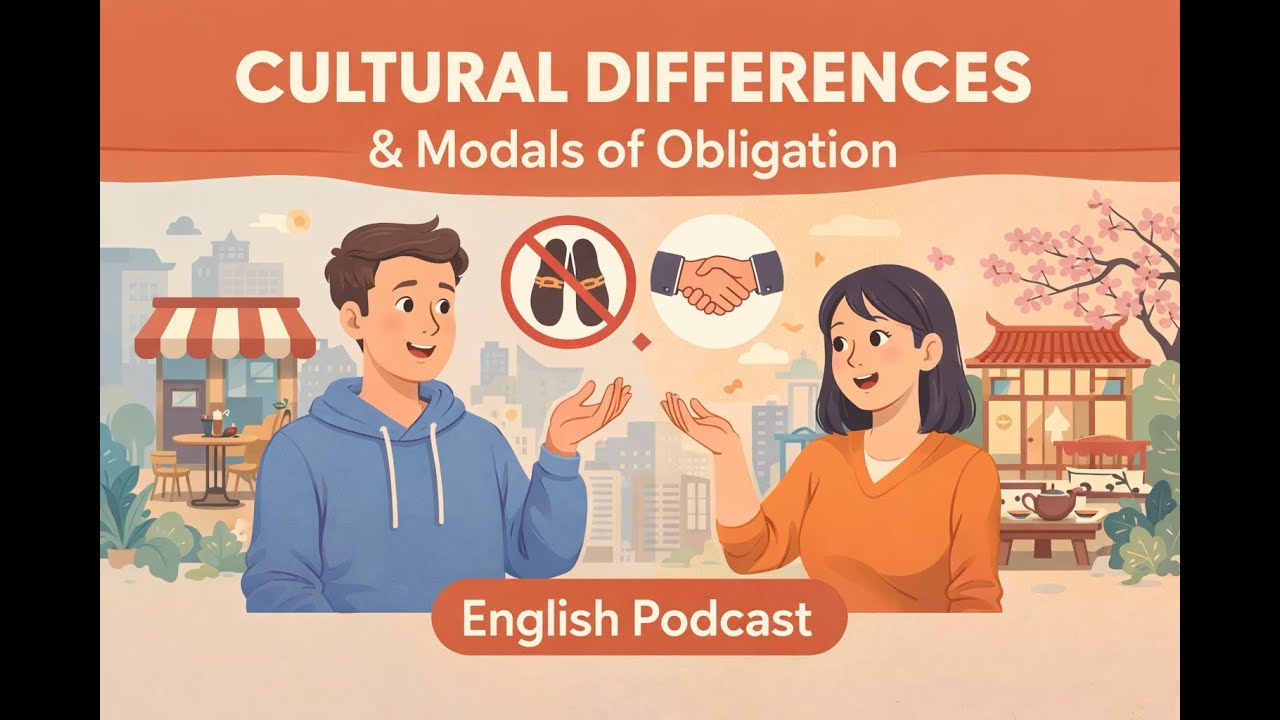 Cultural Differences & Modals of Obligation | B1 English Podcast #30