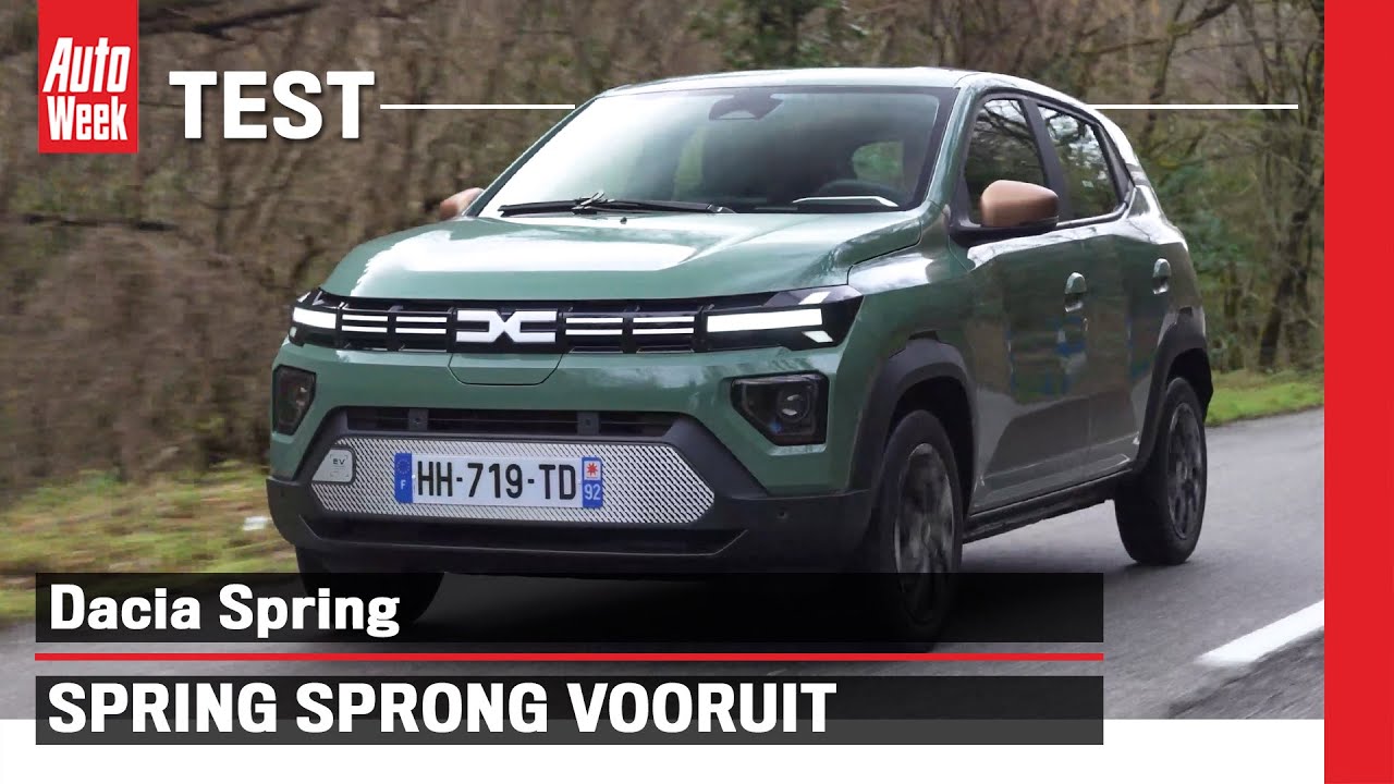Test: Dacia Spring Electric 100 Extreme - Meer vermogen, nieuwe accu en aangepast onderstel