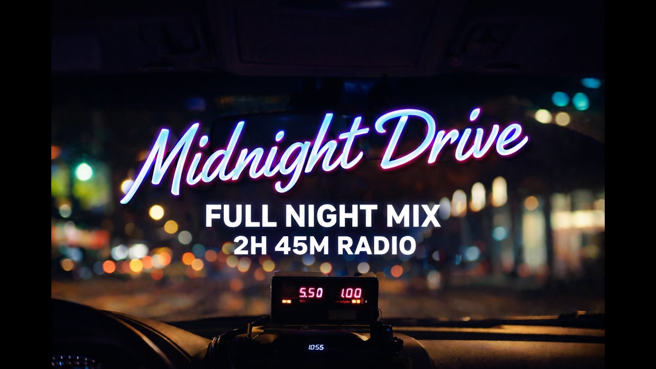 Midnight Drive – Full Night Synthwave Radio (2 Hours 46 Minutes Mix)