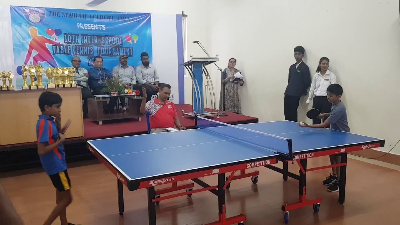 10th Inter School Table Tennis Match