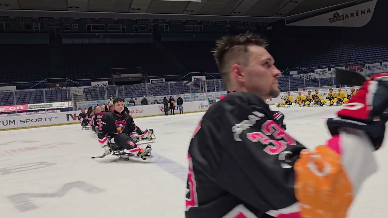 Flamingos Ostrava vs. Sledge hokej Zlín 