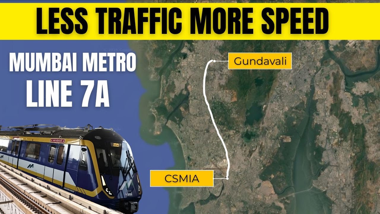 Is Metro Line 7A The FUTURE Of Mumbai Airport Connectivity?