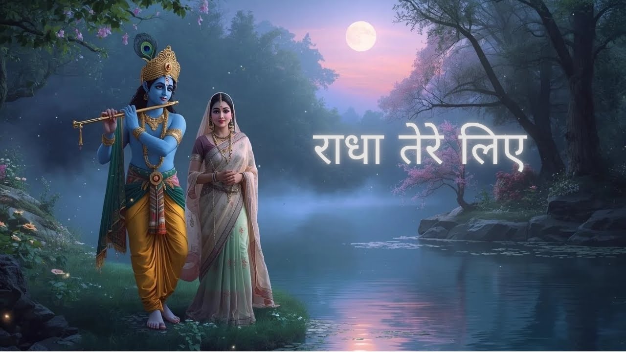 राधा तेरे लिए | Radha tere liye | Radha Krishna song          🦚 🪈