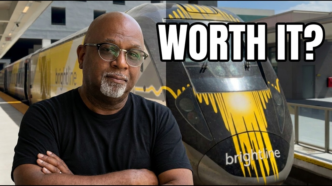 Поезд Florida Brightline: из Майами в Орландо — полный обзор в формате 4K!