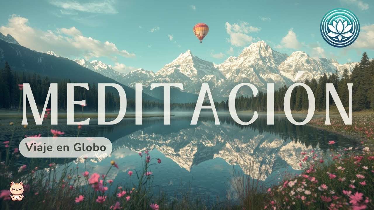 Meditación Guiada: Solo 10 minutos y tu ESTRÉS desaparece – VIAJE en globo 🎈☁️