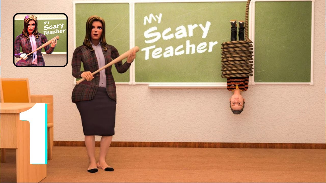 Scare Scary Evil Teacher 3D: Spooky & Creepy Games - Android Gameplay Walkthrough