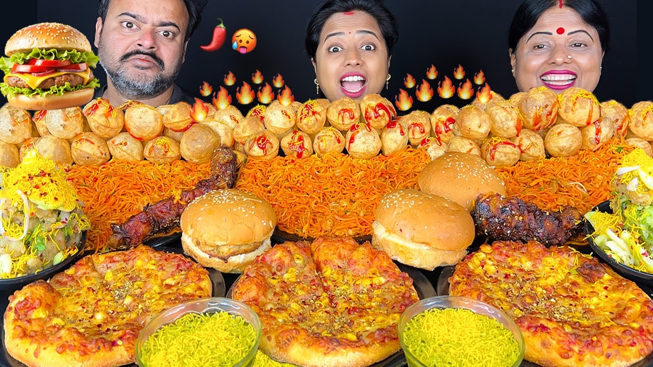 SPICY STREET FOOD EATING CHALLENGE VIRAL VIDEO WITH PUNISHMENT FUCHKA MUKBANG ASMR