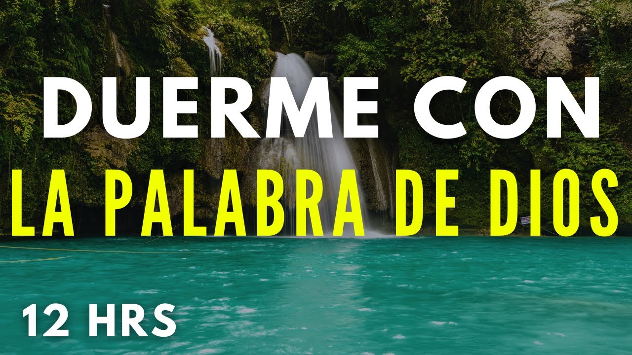 Recibe PAZ escuchando la Palabra de Dios | Promesas de Dios para dormir | Biblia Hablada | 12 HRS
