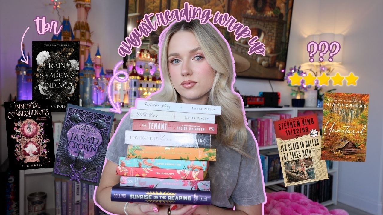 AUGUST READING WRAP UP + SEPTEMBER TBR! 📚🍁✨