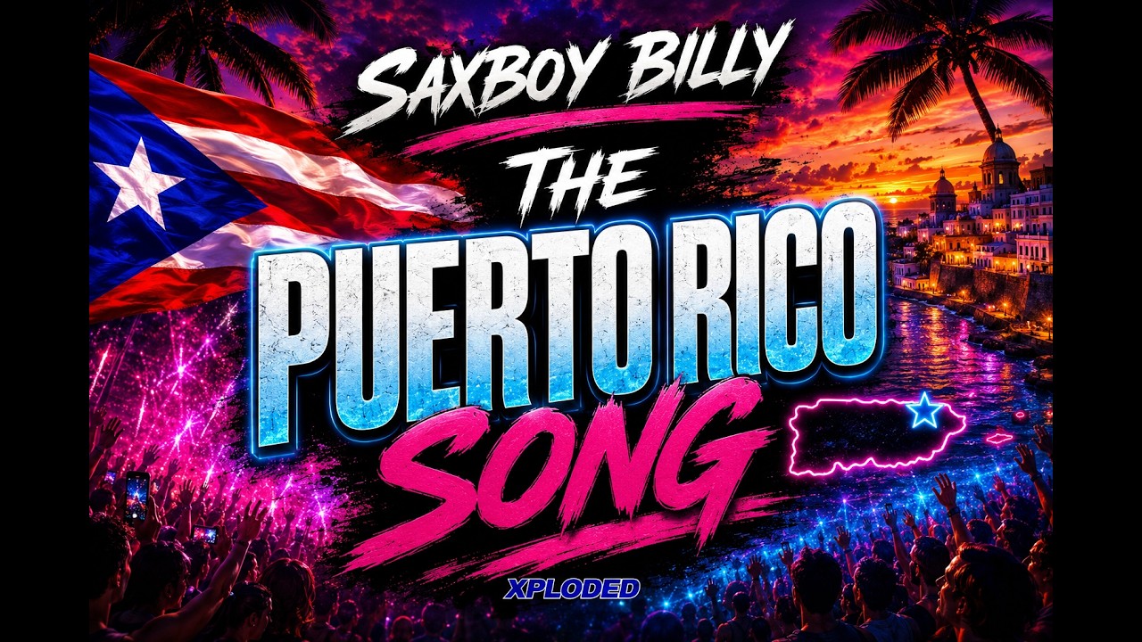 Saxboy Billy - The Puerto Rico Song (Tiktok Visual)