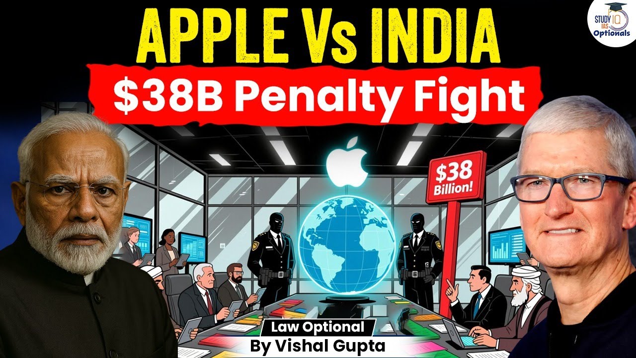Apple Challenges India&rsquo;s New Antitrust Penalty Law | $38 Billion&nbsp;Fine&nbsp;Explained!  | Vishal Gupta