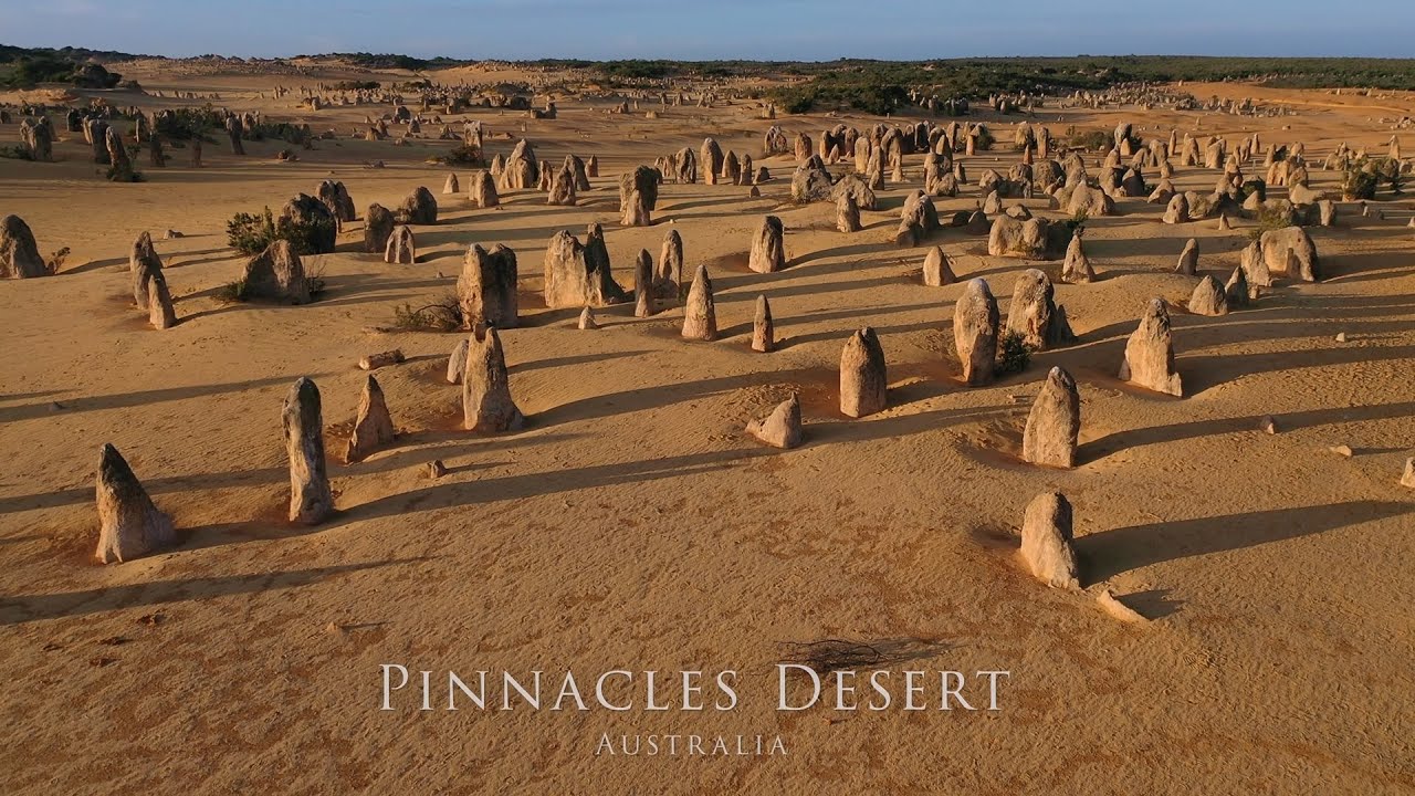 Bird's Eye View of  Pinnacles Desert, Australia!