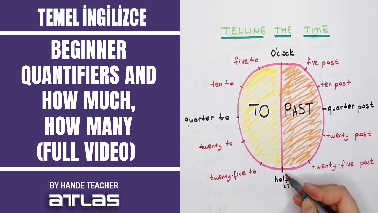 İngilizcede Sayılamayanları Sayıyoruz! | Quantifiers & How Much/How Many