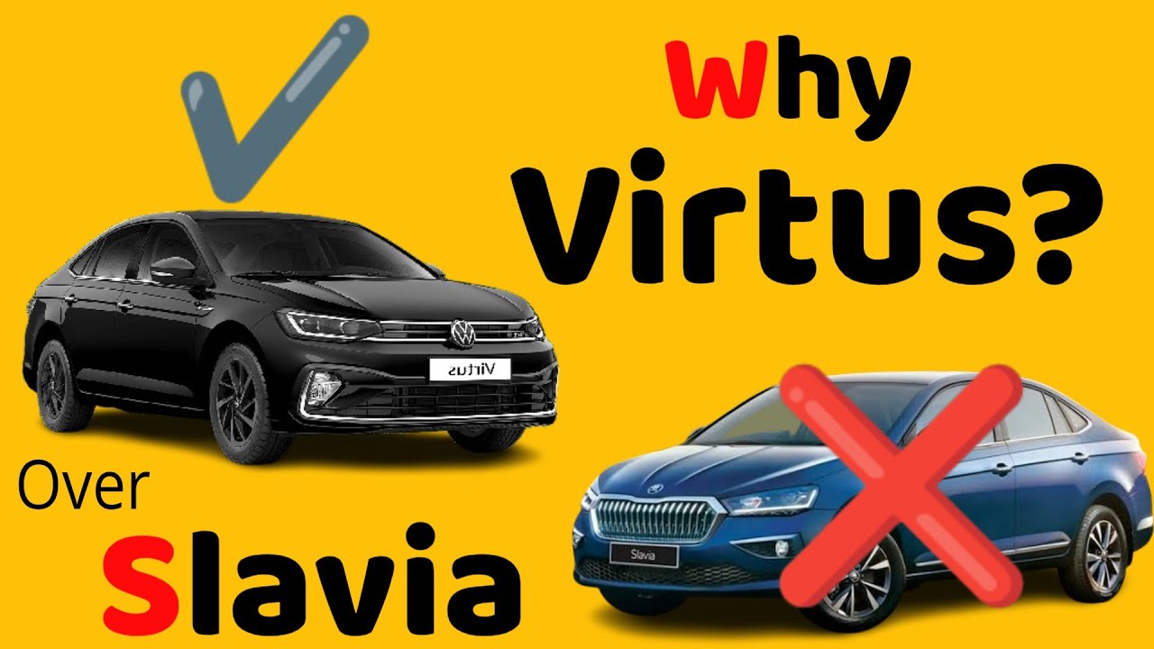 Why Virtus over Slavia? सीधी बात ✅ #skodaslavia #vwvirtus #skoda #skodakylaq #virtus #slavia #kylaq