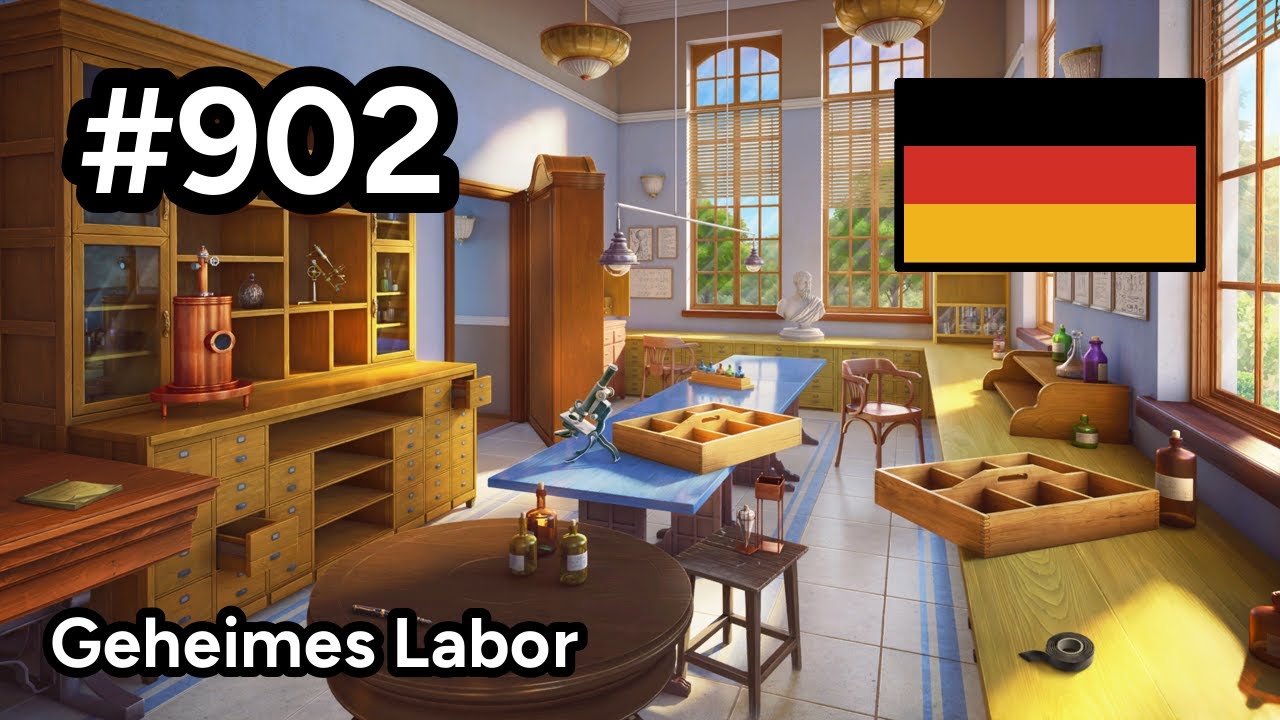 #902 🇩🇪 (📕4-📄6-2) - Geheimes Labor - June's Journey