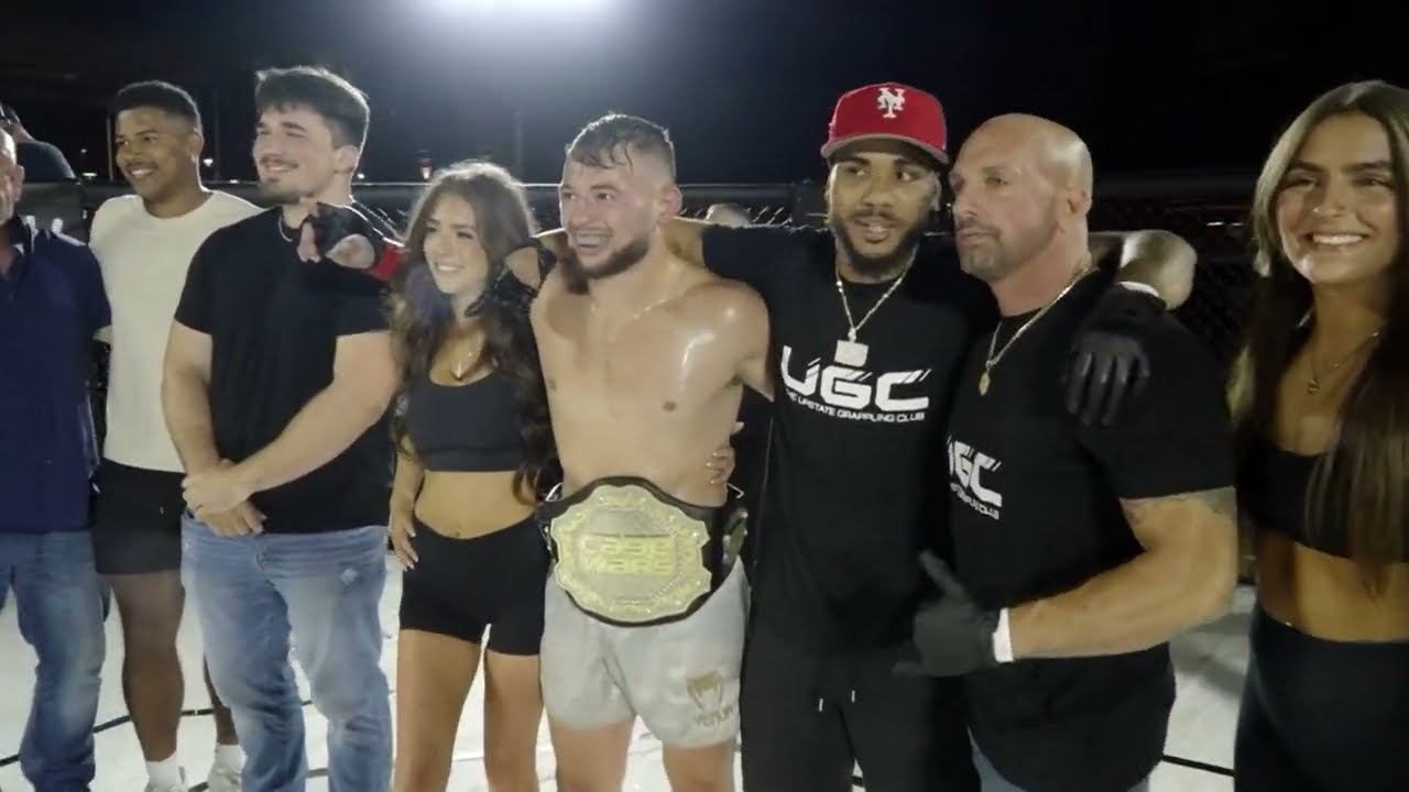 Cage Wars 72 Knocktoberfest Титульный бой: Мартин против Авангелисты