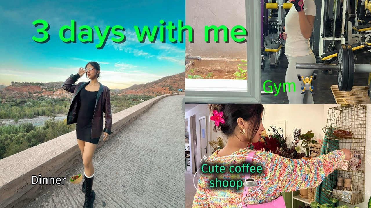 3 DAYS WITH ME | Black Friday 🛍️ , gym with me🏋️…
