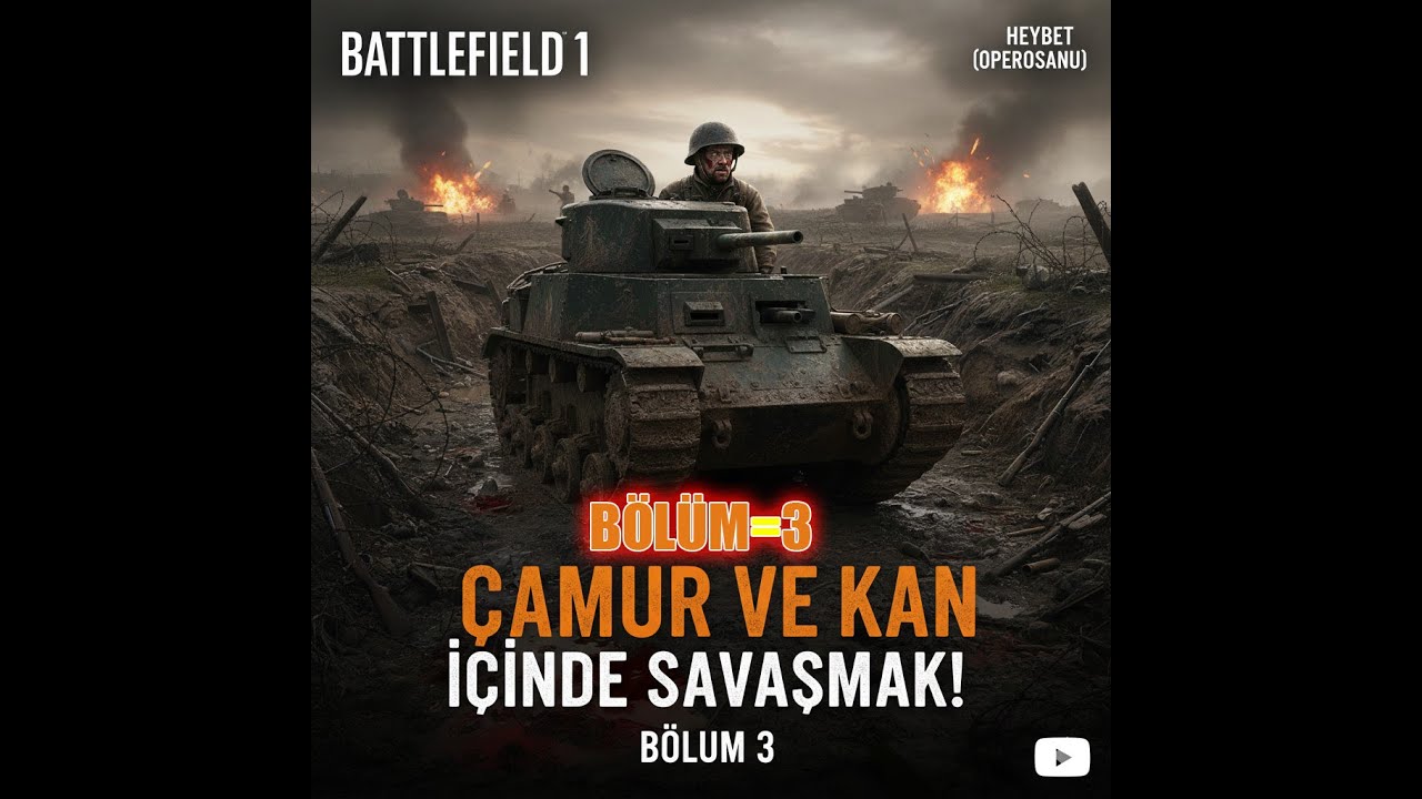 ÇAMUR VE KAN İÇİNDE SAVAŞMAK! | Battlefield 1 - HEYBET (Bölüm 3)