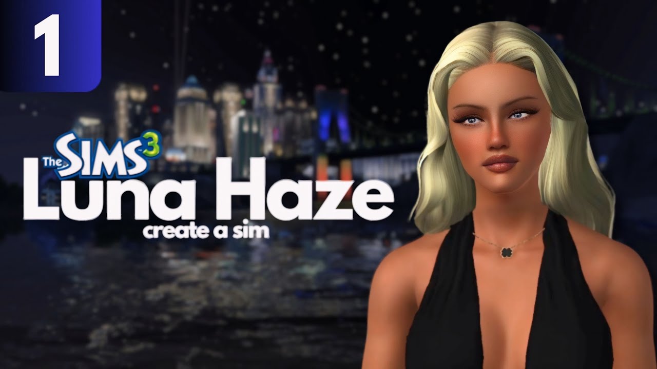 CAS | Luna Haze | Sims 3 Legacy: Rockstar Rise