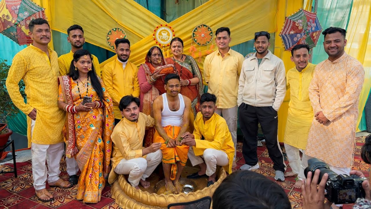 HALDI VLOG 😍| MUKUL DA KI HALDI