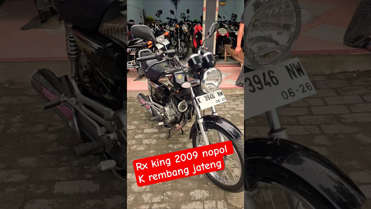 RX KING 2009 NOPOL K REMBANG 
