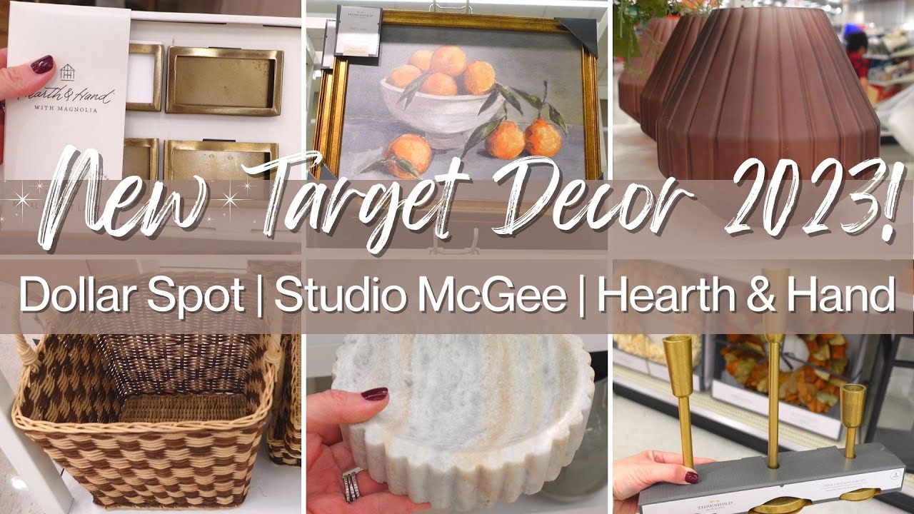 *2023* NEW TARGET HOME DECOR! HEARTH & HAND | STUDIO MCGEE | BULLSEYE'S PLAYGROUND