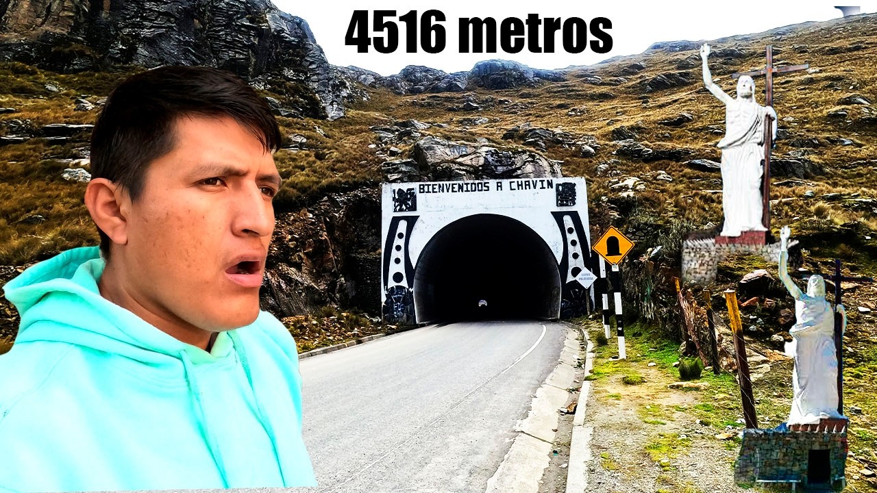 Crucé EL IMPRESIONANTE TUNEL CAHUISH, EL Segundo Más Alto del Perú
