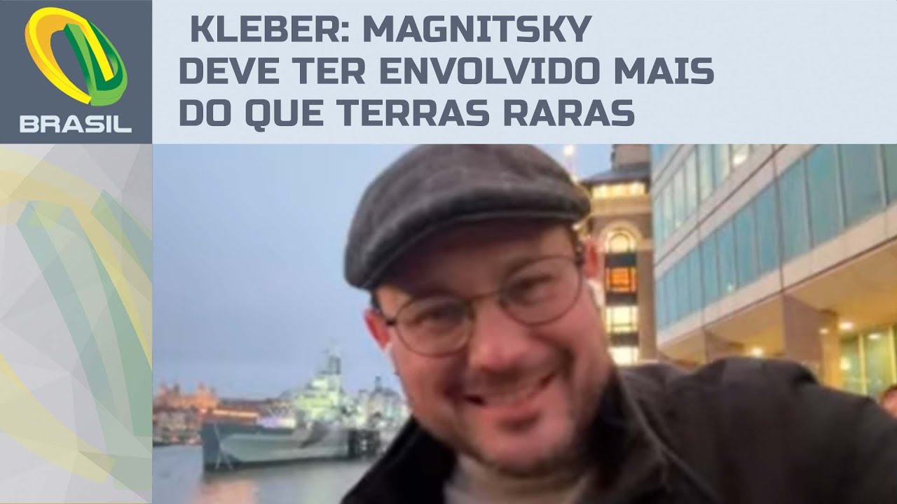 Ivan Kleber diz não crer que negociação da Magnitsky envolveu só terras raras