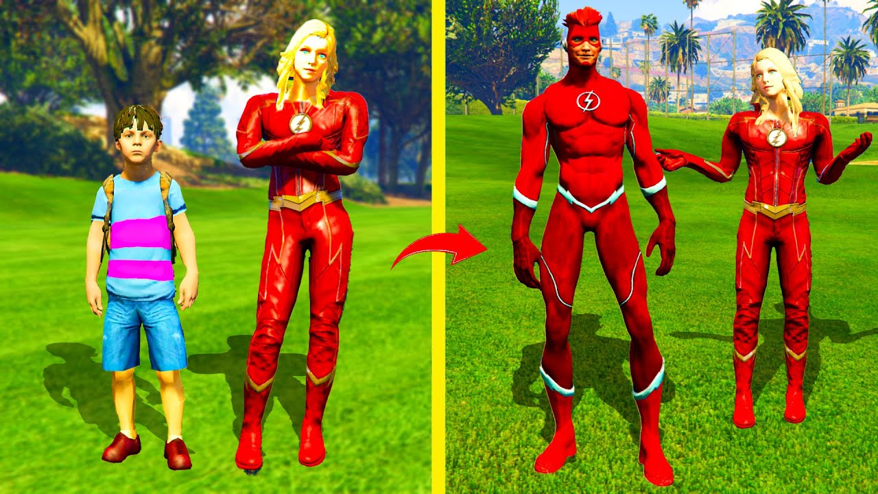 ФЛЭШ МАМАСЫ БАЛАСЫН МЫҚТЫ ҚЫЛДЫ (GTA V)