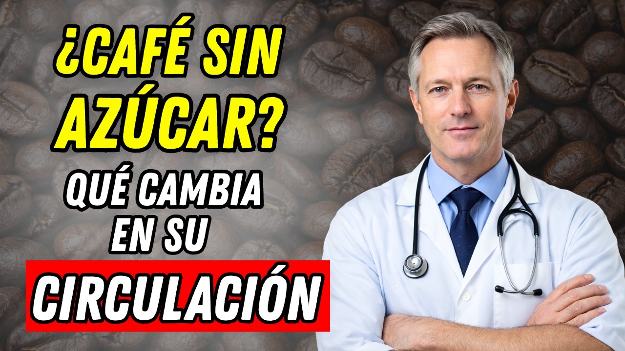 NO bebas CAFÉ SIN AZÚCAR TODOS LOS DÍAS sin ver lo que hace a tu CIRCULACIÓN (Estudio 2026)