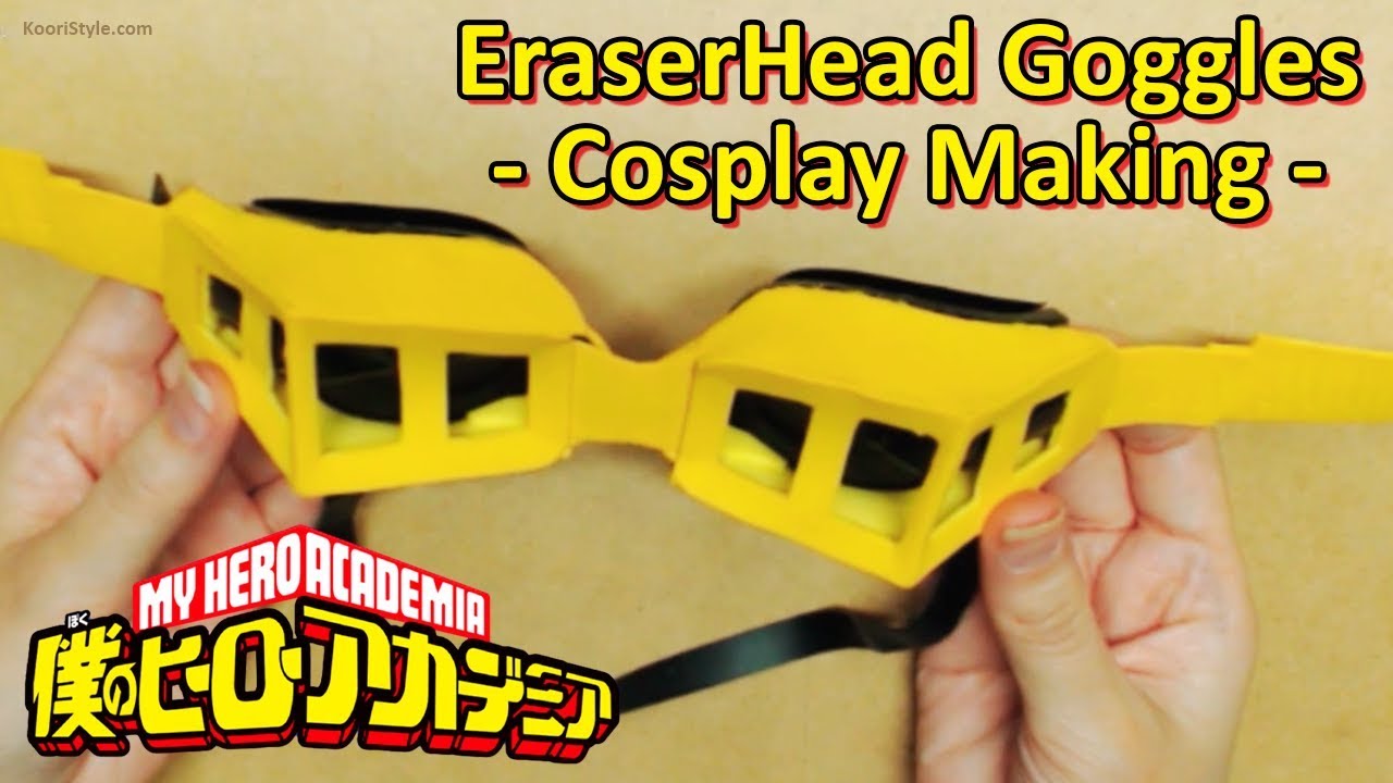 【COSPLAY】 Making Aizawa's "EraserHead" Goggles - My Hero Academia (Eng/Esp)