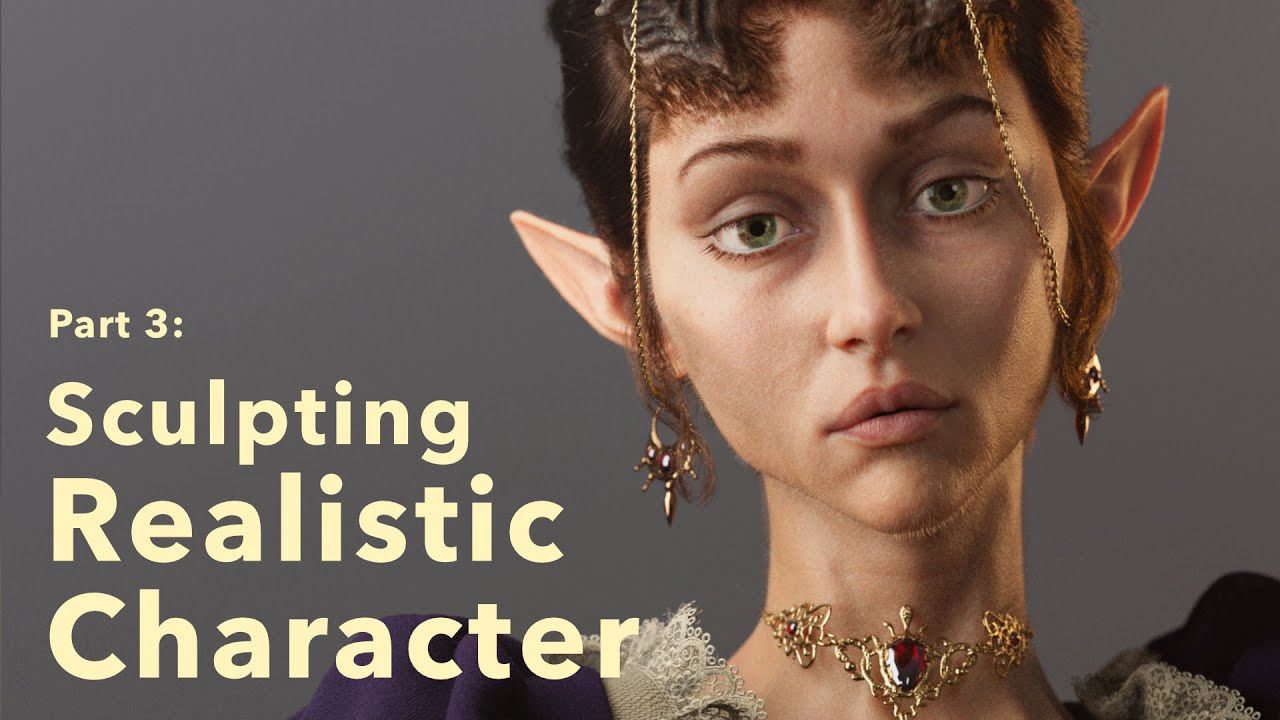 Secondary and Tertiary Details - ZBrush Character Sculpting (part 3) REVISED