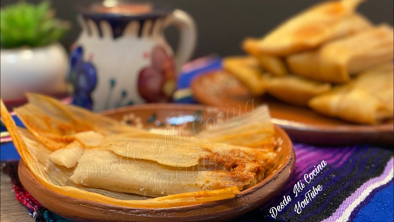 TAMALES ROJOS -con Puerco- Deliciosos y Faciles || DESDE MI COCINA by Lizzy