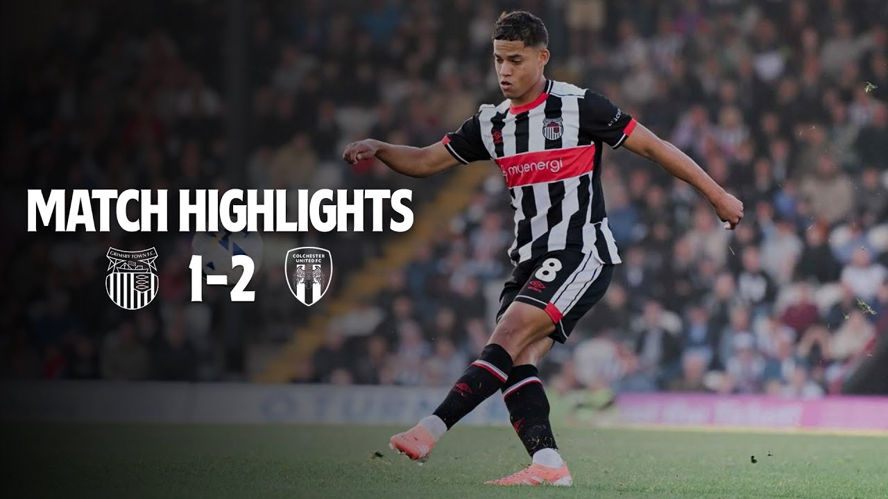 HIGHLIGHTS | Grimsby Town vs Colchester United | Sky Bet League Two | Saturday 11th October 2025