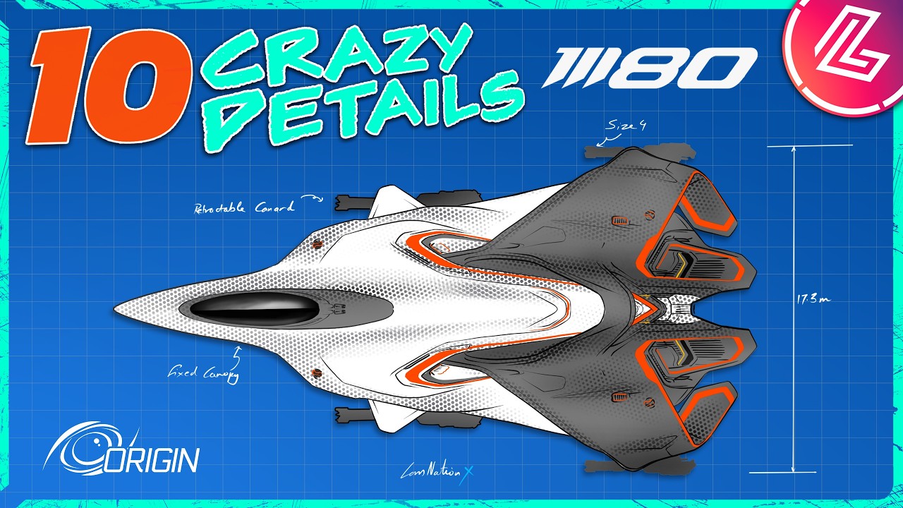 10 Crazy Details Hidden in the Origin M80 | Star Citizen