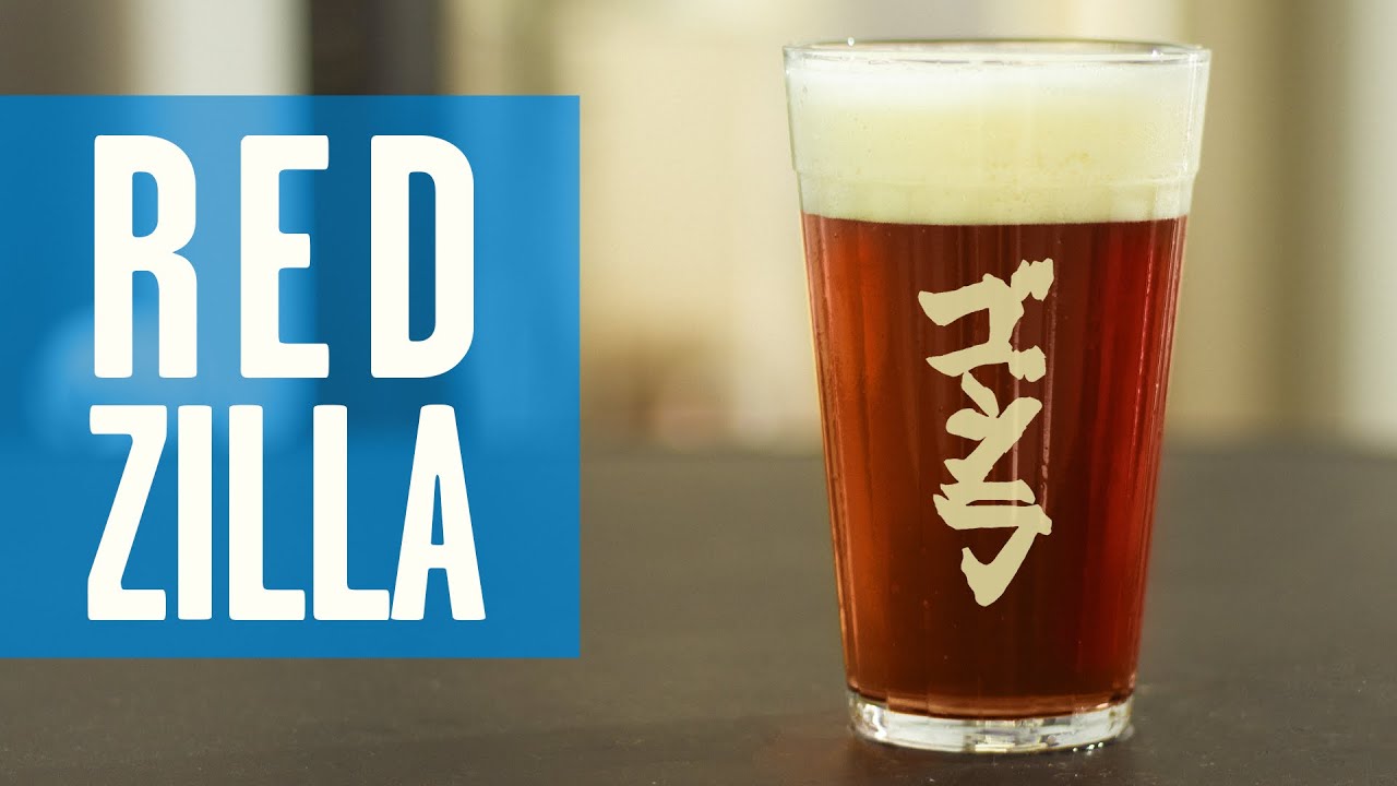 REDZILLA - Receita Cerveja Strong Amber Ale
