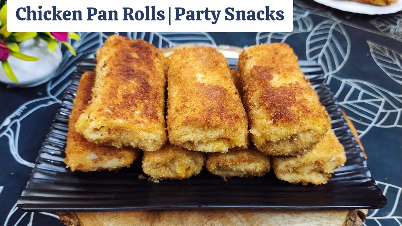 New Year Special | Healthier Pan Rolls | Easy Chicken Pan Rolls